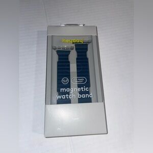 Heyday Midnight Blue Magnetic Watch Band New Sealed For Apple Watch 42 - 49 mm